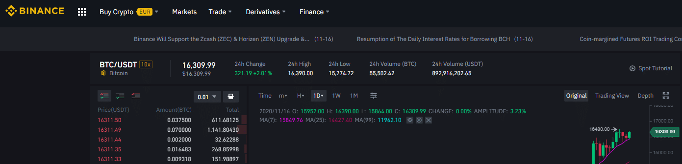 binance api