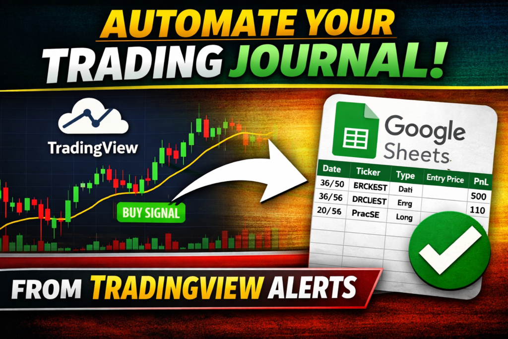 How to Build an Automatic Trading Journal From TradingView Alerts (Free, No Zapier) Quant Nomad